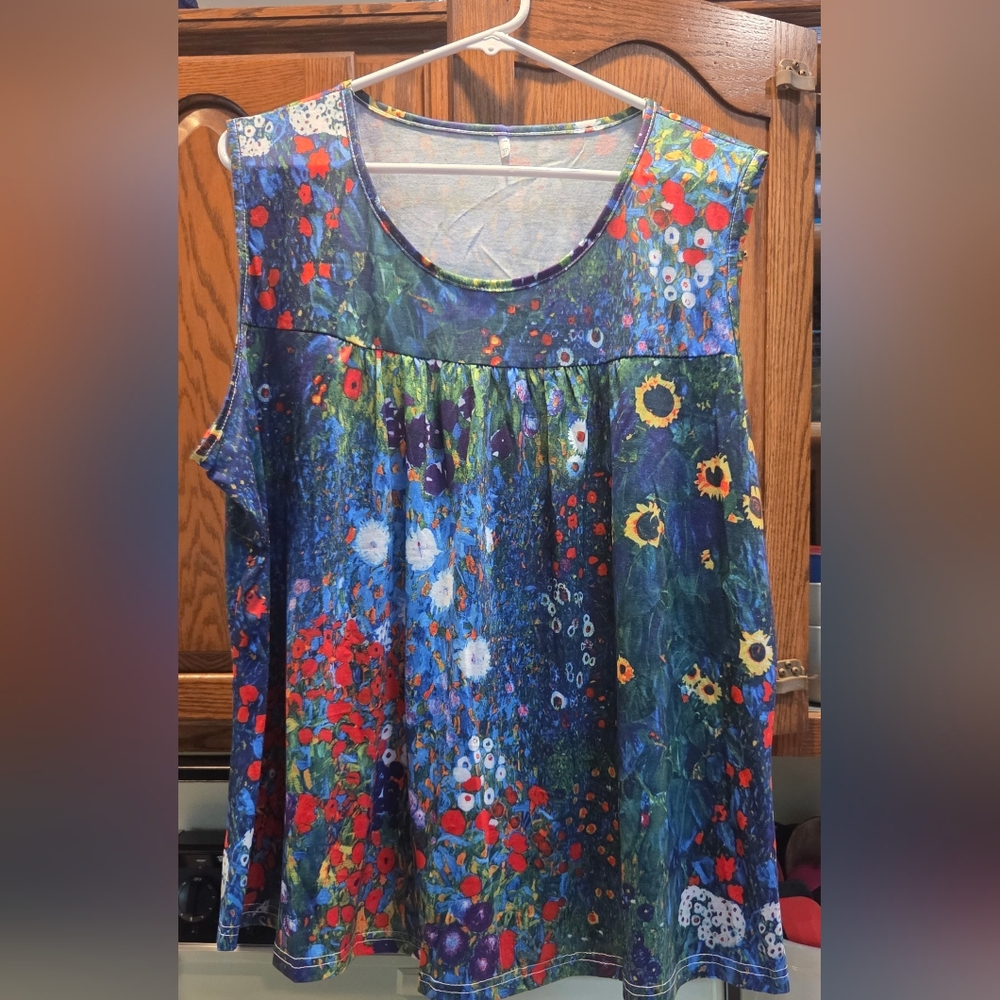 CHICGAL Womens Summer Tank Tops Sleeveless T Shirt Casual 3XL